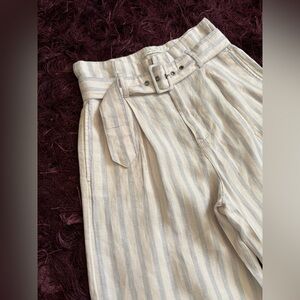 RACHEL ZOE Linen high waist trouser❤️